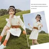Подростковая детская одежда Корейский мода весна осень девушки милые элегантные платья принцессы школьница рубашка рождественское платье 6 8 лет q0716