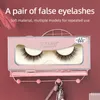 15 stijlen JY 3D Mink Wimpers Oogmake-up False Washes Soft Natural Dikke Fake Extension Beauty Tools door Air11