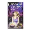 Crystal Vision Tarot Cartões e PDF Divinate Divination Deck Deck Entertainment Board Game Suporta Atacado 78 PCs / Box