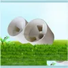 Sports Outdoorswhite Plastic Hole Cup Putter Golf Flag Stick Yard Garden Backyard Practice Putting Training Aids Drop Delivery 23736997