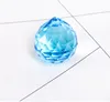 Prisme de boule de cristal coloré de 30mm, attrape-soleil, perles de cristal, pendentifs arc-en-ciel, fabricant de perles, prismes de cristaux suspendus pour fenêtres, cadeau SN2711