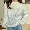 Sólida Sólida Sólida Toriça Twist Knit Sweater Outono Manga Longa All-Match Pullovers Senhoras Sweet Escritório Sleeers 210922
