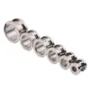 Fişler Tünel Mücevherler100pcs Lot Mix 2-10mm Paslanmaz Çelik Vidalı Kulak Fiş Tüneli Piercing Gövde Takı Damlası Teslimat 2021 232K