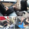 Cuscino Gonfiabile Da Viaggio Poggiapiedi Volo Portatile Regolabile in Altezza Gamba Poggiapiedi Aereo Casa Auto Ufficio Cuscini Cuscino Borsa Regalo