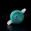 DHL!!! Beracky OX Horn Glass Smoking Bowl Colored 14mm 18mm Male Heady Bong Bowls Piece For Water Bongs Dab Oil Rigs