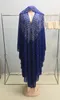 Ethnic Clothing Muslim Maxi Dress Diamonds Abaya Hoodies Hijab Cardigan Kimono Long Robe Gowns Jubah Middle East Ramadan Eid Arab Islamic