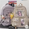 Backpack Koreańska wersja Chic Mori Girl Large Caction High School Speisher Rekap