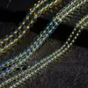 Kralen strengen 6-8-10 mm Amber 108 kralen kettingarmband met goudblauw percol wanneer ketensieraden edelsteen fawn22