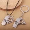 Shippuden Uzumaki Hatake Kakashi Konohagakurenosato bandeau Totem symbole Logo alliage porte-clés porte-clés porte-clés pendentif collier 5866802