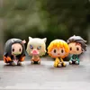 Anime figurestanjiro nezuko inosuke zenizu q version assis Action figure kimetsu no yaiba modèle toys ghost doll231h6353014