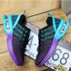 Originele Fly Dames Sport Running Schoenen Zwart Blauw Paars Geel Rood Roze Trendy Casual Cushion Dames Outdoor Jogging Lopen