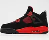 Newest Basketball Shoes 4s Red Thunder Mens outdoor Trainers Sport Sneakers CT8527-016 Size 40-47 with box