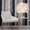 lámpara de mesa de luz blanca