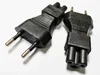 AC AC Plug Adapter, Европа 2-Prong Мужчин для женского адаптера для ноутбука ПК источник питания / 5 шт.