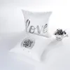 Home Decor Cushion Cover 45x45cm 1PC Silver Foil Printing Pillow Case Sofa Waist Throw 1107#30 Cushion/Decorative