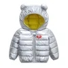 Kids Jackets + Calças Conjuntos 2 Pcs Inverno Outono Meninos Com Capuz Casaco Calças Quentes Meninas Jaqueta Crianças Crianças Terno Fato de Crianças H0909