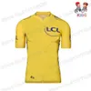 New tour new de france Maglia da ciclismo per bambini giallo bianco verde a pois ragazzi ragazze abbigliamento da ciclismo magliette da bici per bambini Maillot H1020