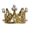 Kuchenwerkzeuge Mini Kronprinzessin Topper Kristall Perle Tiara Kinder Haarschmuck für Hochzeit Geburtstag Party Kuchen-Dekorationswerkzeuge SN4362