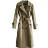 Kvinnors trenchrockar Kvinnor Par b￤r kappa f￶r kvinnor L￥ng￤rmare Kvinnor Casaco Feminino Overcoat Kvinna Jaqueta Feminina Spring