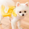 Miflame Sweet Puppy para pequeño Pomeranian Bichon Summer Dog Flower Fancy Dress Ropa linda para mascotas