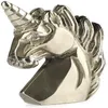 Unicorn Coney Statue Ручной вырезной целебный кристалл драгоценные камни Unicorn Figurine Reiki Sculpture Dece Decor Oranmetns с подарочной коробкой