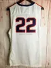 Genähtes individuelles Gonzaga-Basketballtrikot #22 Herren Damen Jugend XS-5XL