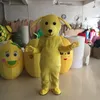 Professional Red Yellow Blue Dog Animal Mascot Costume Halloween Christmas Fancy Party Dress Cartoon Character Suit Carnival Unisex Adults Outfit