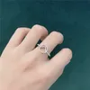 Kobiety designerskie pierścionki moda litera F złoty srebrny pierścionek luksusowi projektanci biżuterii dla mężczyzn damskie prezenty zaręczynowe pierścionki wesele 2021