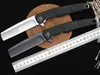 Oferta specjalna ER T-Razor 007 Składane ostrza Nóż N690 Satyna / Czarny Titano Titto Point Blade Noże z pakietem Skrzynki detalicznej