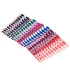24pcs/Set Detachable Solid Color False Nails Water Drop Shaped Fake Nail DIY For Salon and Beauty Art Supplies