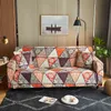 Elastic Stretch Sofa Covers para sala de estar Boho Estilo Slipcovers All-Inclusive Couch Case Capa de Poltrona 1 Pc 211207