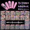 Groothandel nagelaccessoires kunstnagels strass 3D-kristallen steentjes voor ontwerp in doos met puntting pen NAR014