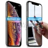 8D Spiegelschutzbrille für iPhone 14 13 12 MINI 11 Pro Max SE XR X XS 8 7 6 Beauty Tempered Glass Phone Screen mit Paket