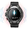 T92 Auriculares Bluetooth Smart Watch TWS Wireless Bluetooth Auriculares Relojes 2 en 1 Tasa cardíaca Advertencia Temperatura Cuerpo Deporte Smartwatch con caja de venta al por menor