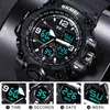 SKMEI Mode Sport Uhren Für Männer Stoßfest Wasserdichte Digitale Armbanduhren Männer Uhr 2 Zeit Chrono Männlich reloj hombre 1155B X0524