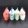 500ML Reusable Silicone Food Fresh Bag Wraps Fridge Food Storage Containers Refrigerator Bag Kitchen Colored Zip Bags