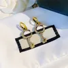 Kreative Brief Diamant Charme Ohrringe Frauen Persönlichkeit Anhänger Ohrring Schlüssel Form Kristall Ohrstecker Geschenk Für Party Jahrestag