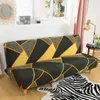 Geometric All-inclusive Folding Sofa Bed Cover Tight Wrap Rekbare Kaft Couch Without Armrest Stretch Slipcover 211116