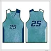 كرة السلة جيرسي الرجال شريطية قصيرة الأكمام قمصان الشارع أسود أبيض أزرق رياضة قميص UBX1Z800