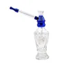 Hookahs Bong Oil Rigs dab rig Water Pipes 6.89 Inch Glass Bottle With Aluminum alloy Thick Pyrex Unique Soda Bottle Style Heady Recycler Beaker for Smoking Bongs bowl