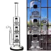 Gravity Glass Bong Hookahs Fumer des tuyaux en verre Recycler Dab Rigs Unique Glass Water Bongs Chicha Oil Rig