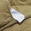 Womens Jackets 옷깃 긴 소매 다이아몬드 체크 코튼 자켓 편안한 카키색 망 코트 야외 따뜻한 착용