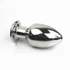 15 Sizes Anal Plug Dildo Dilator Butt Plugs Expander Masturbation Devices Stainless Steel Anus Diffuser Metal Sex Toys for Men and Wemen HH-201