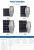 Super Quality LED Solar Street Lamp Light 100W 200W 300W 400W High Brightness 2835 IP65 Outdoor Road Lights For Garden Yard with Pole