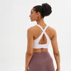 Blomma Naken-Känn Shocktäker träningsports Bras Top Kvinnor Mjuk och stretchig Running Fitness Yoga med hela dagen Comfort Outfit