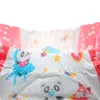 1 pièces abdl adulte bébé couches onesize grande taille rouge impression DDLG couches jetables couches amant bebe papa factice Dom H0830