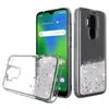 liquid Bling Glitter Case for Moto G Play 2021 g power one 5g ace one plus nord n10 5G LG K22 TPU Cover Quicksand Shockproof case