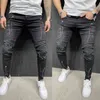 skinny jeans bolso com zíper
