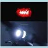 Aessoires Sport Buitenshuis Fietsverlichting Waterdichte Fiets Voorzijde Rug Light Set Tail Road MTB Mountain Achterlamp Fietsen Lantaarn LED-fakkel D