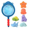 Children's Water Spray Temperature-sensitive Color-changing Animal Bathroom Toy Swim Pool Bathing Toys for Kids Play Shower 210712
